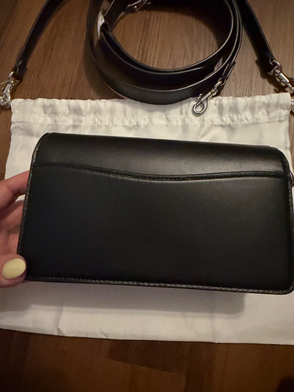 Coach Tabby Shoulder Bag 20 With Crystals in Black - Picture 8 of 9